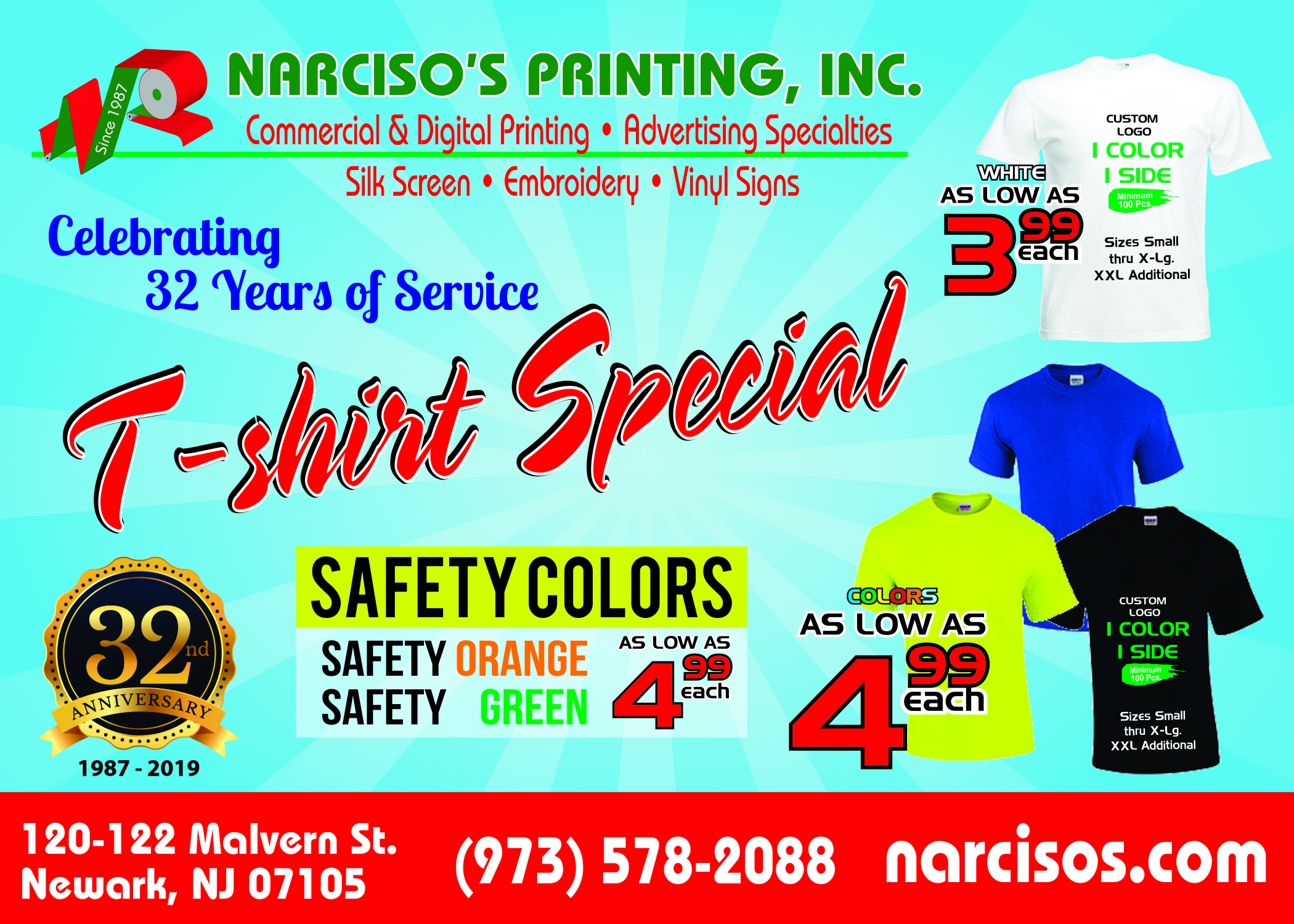 Narcisos Printing Inc Commercial Printing