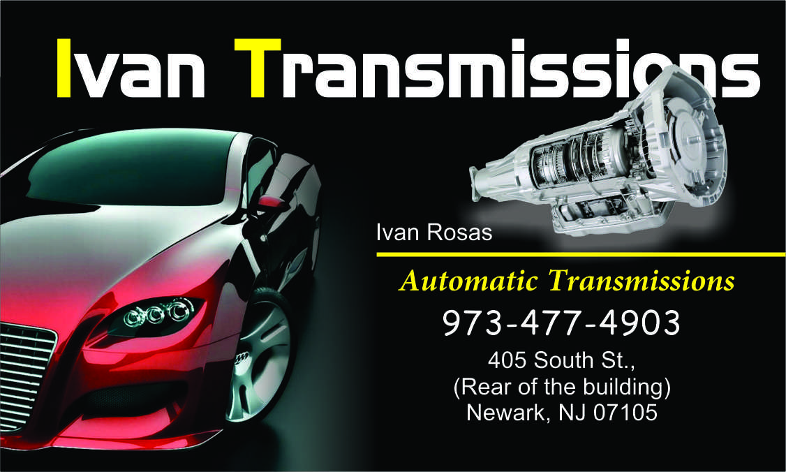 Ivan Transmissions Business Card