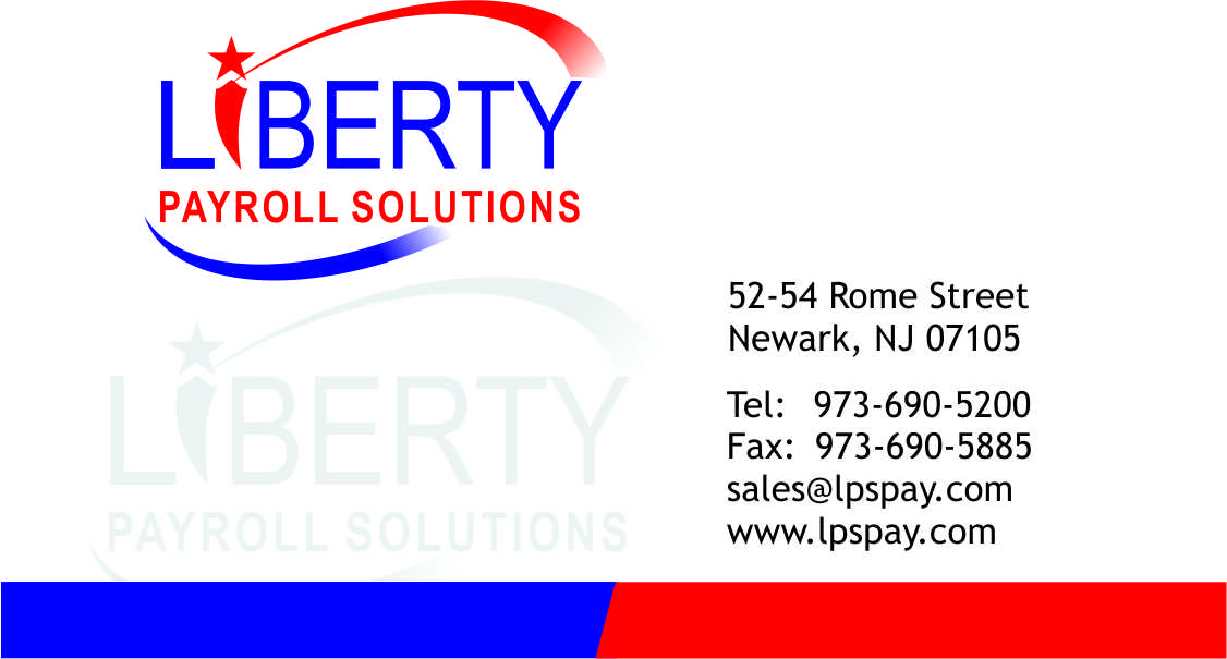 Liberty Payroll Solutions Business Card