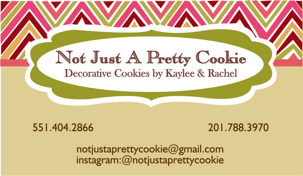 Not Just A Pretty Cookie Business Card
